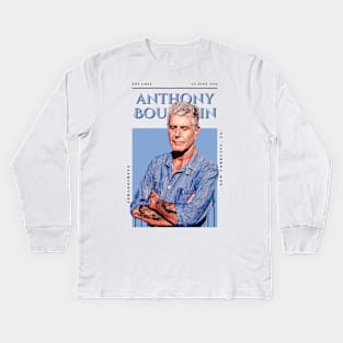 Anthony Bourdain  Fashion Kids Long Sleeve T-Shirt